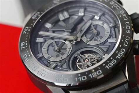 tag heuer tourbillon black phantom replica